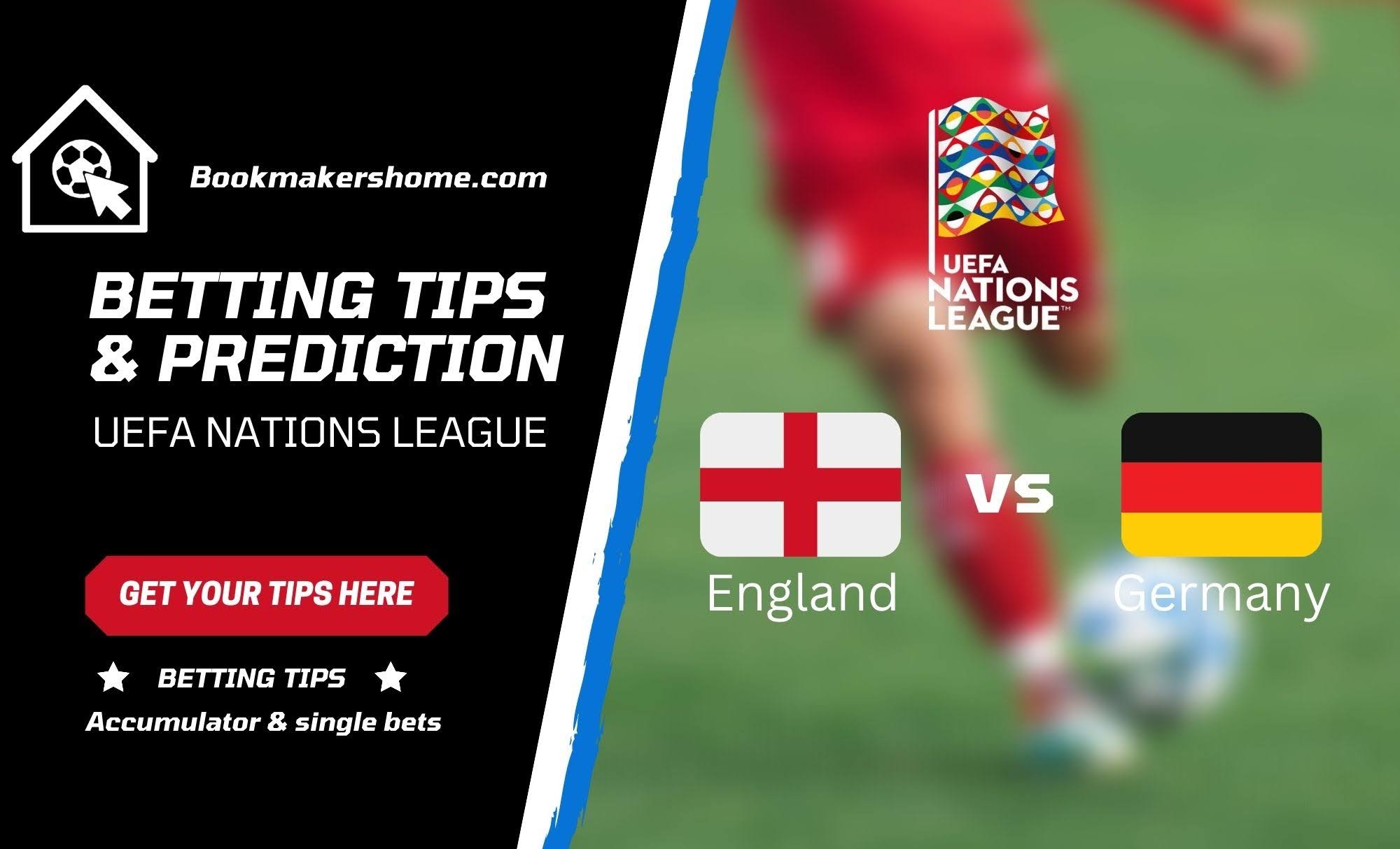 England vs Germany UEFA Nations League Betting Prediction & Match Analysis September 26th 2022
