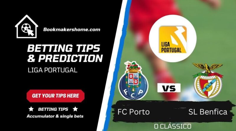 Second-place In a top-of-the-table match in the Portuguese Primeira on Friday night, FC Porto will face first-place Benfica at the Estadio do Dragao.